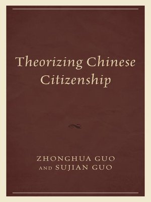 cover image of Theorizing Chinese Citizenship